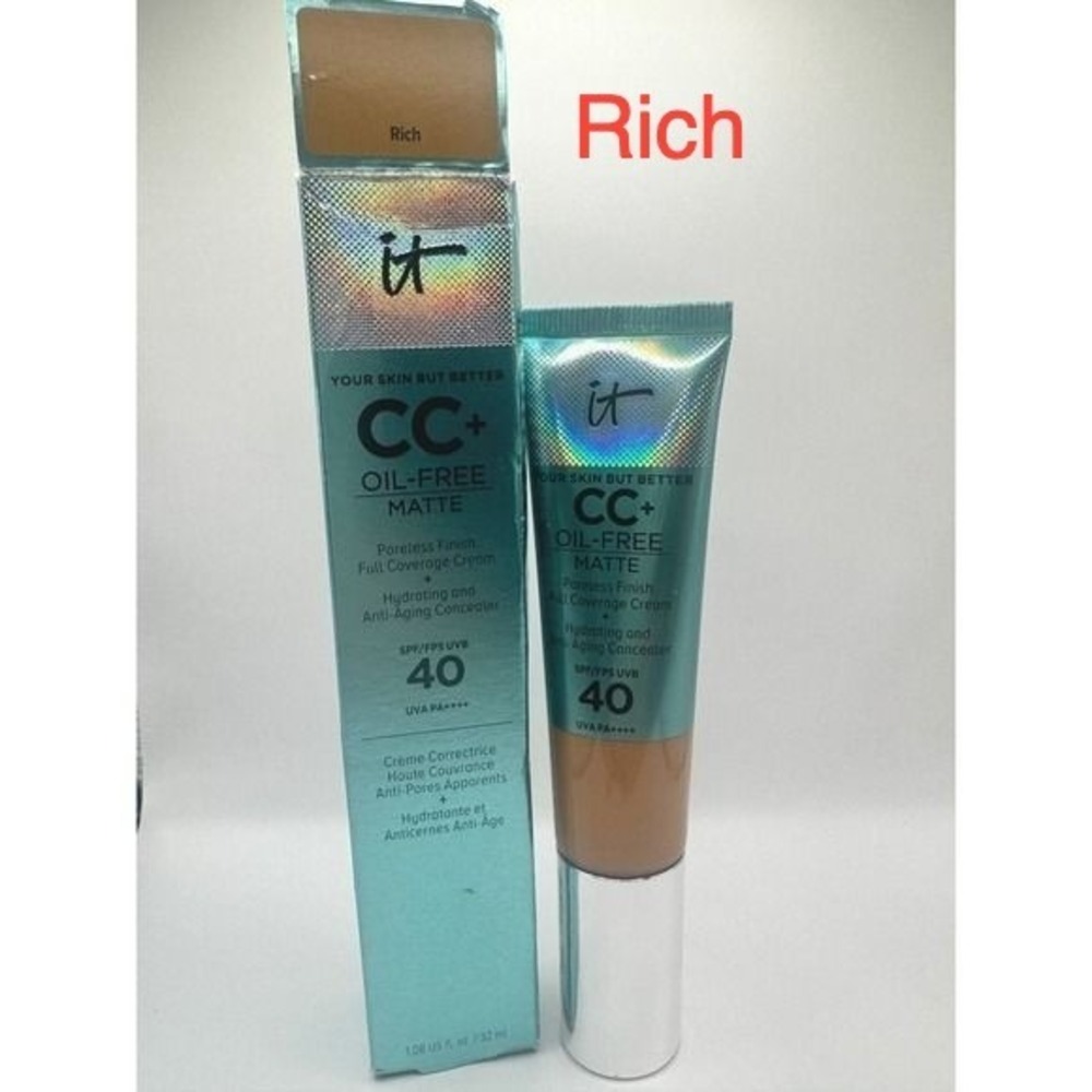 IT Cosmetics Your Skin But Better CC+ Foundation Rich NEW